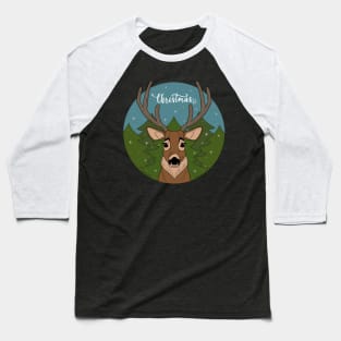 Reindeer Baseball T-Shirt